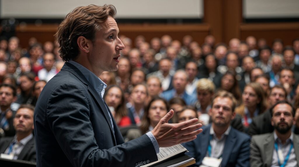 Chiffre 3 en numérologie, force de communication et charisme face à un public